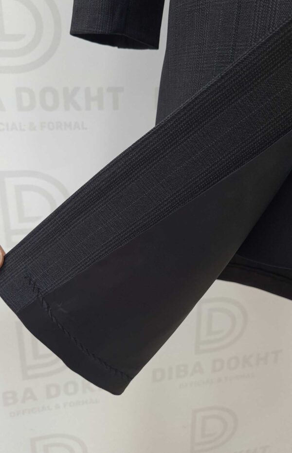 مانتو شلوار اداری مانتو شلوار اداری دیبادخت دیبا دخت مدل یقه دالبر طرح چهارخانه