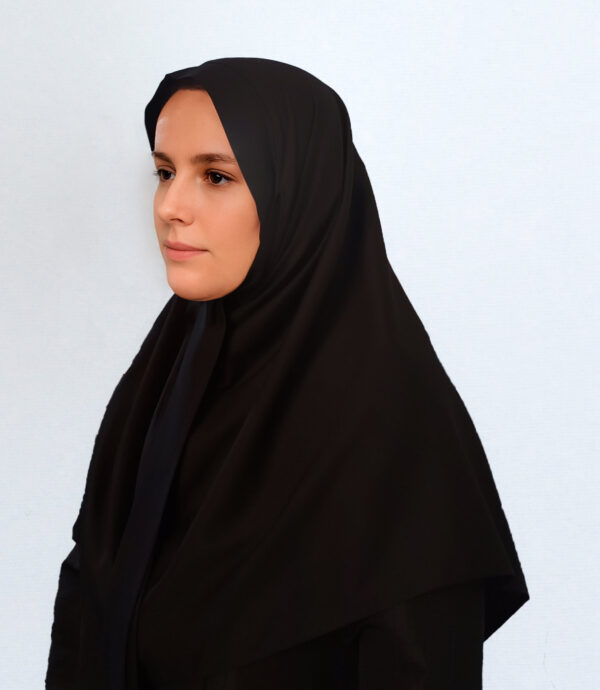 مقنعه طرح کراواتی نخی بروجرد